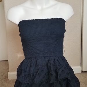 Navy blue dress
